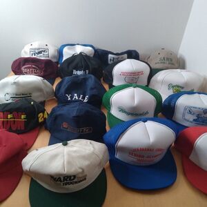 Hat Lot Vintage Modern Bundle (43) Assorted Trucker Snap Back